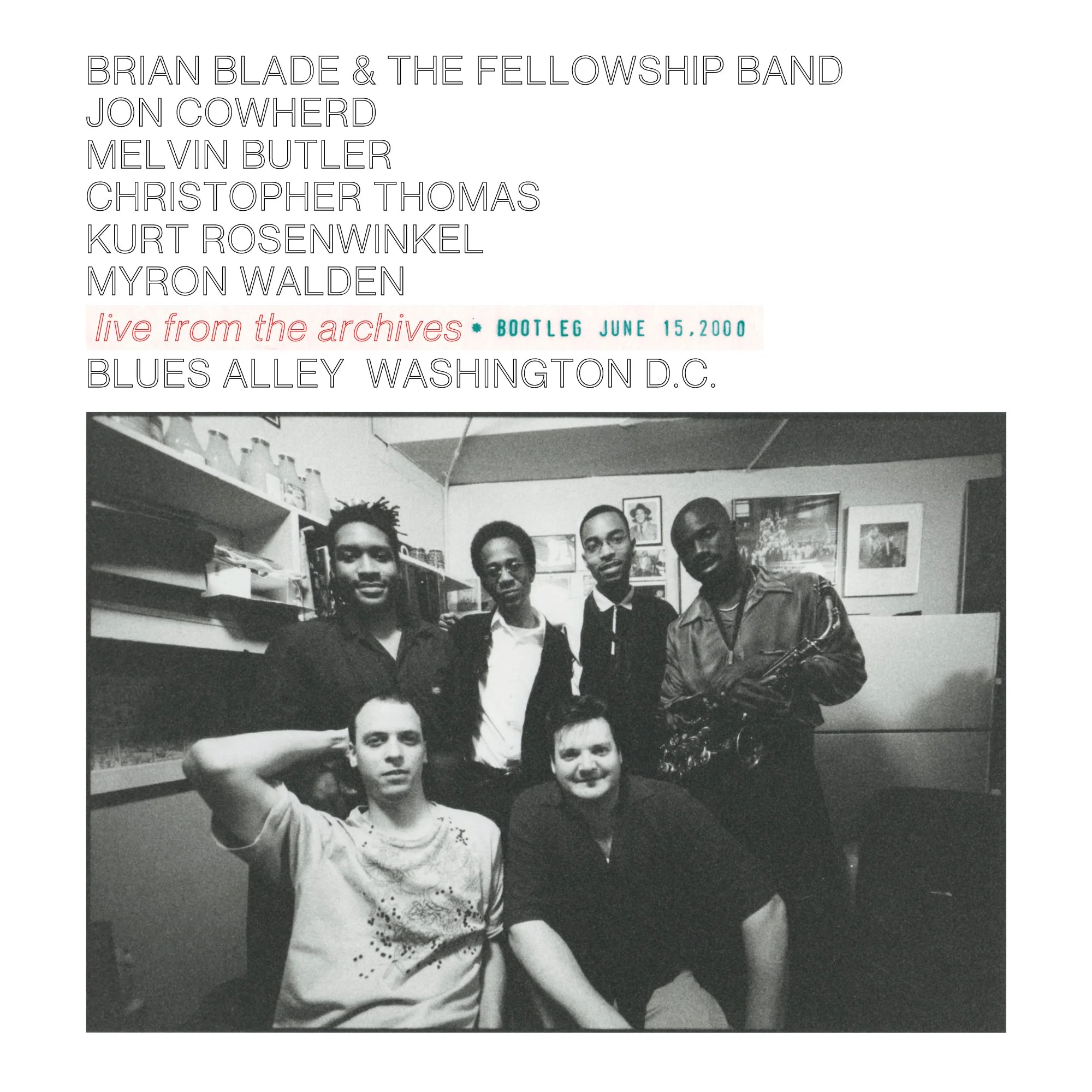 live from the archives CD — Brian Blade